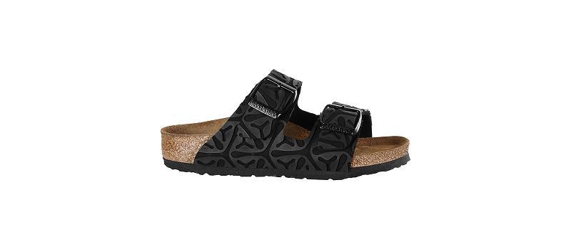 Arizona Birkenstock Microfibre Narrow Detske Čierne | SK 395ILH